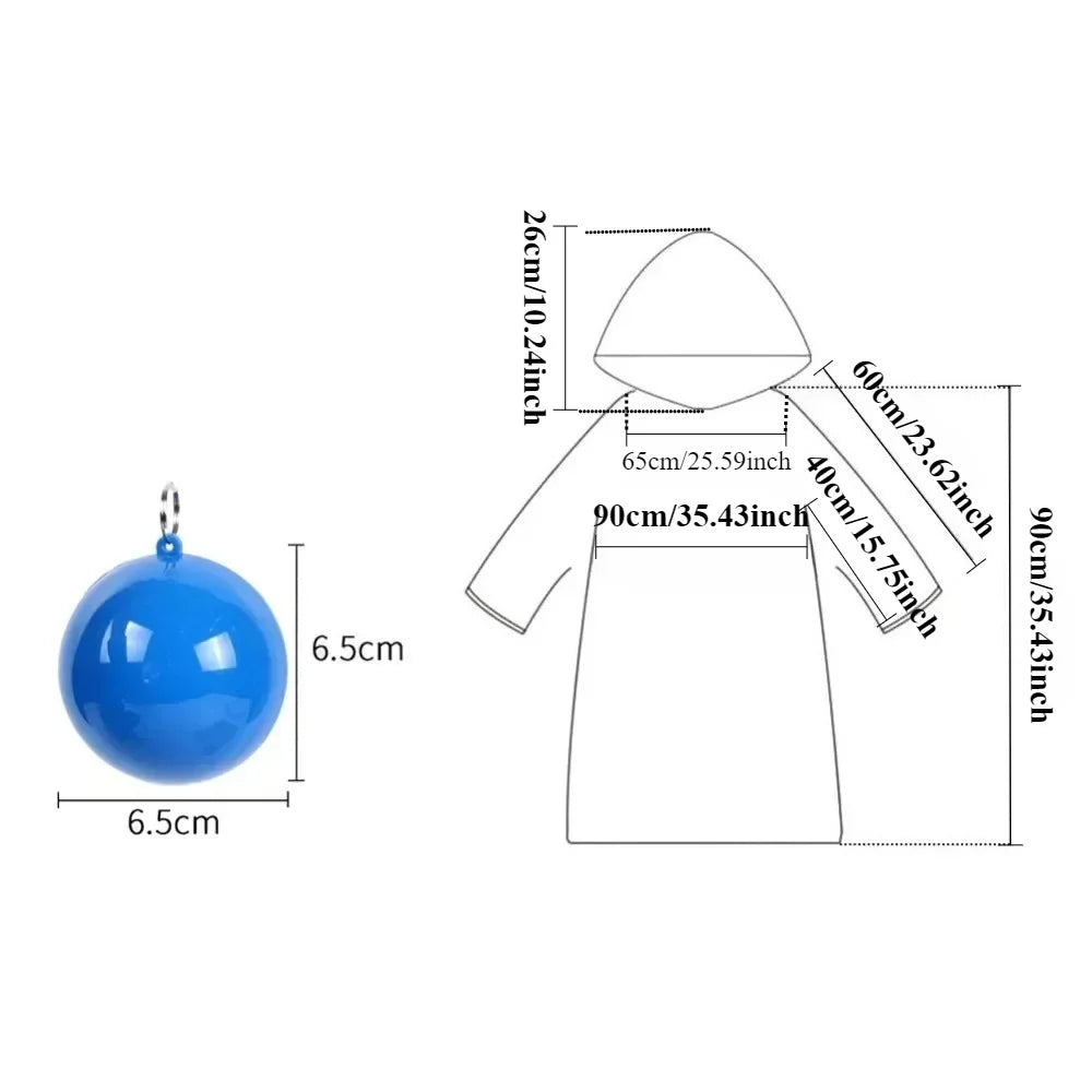 Poncho Impérméable pour pluie