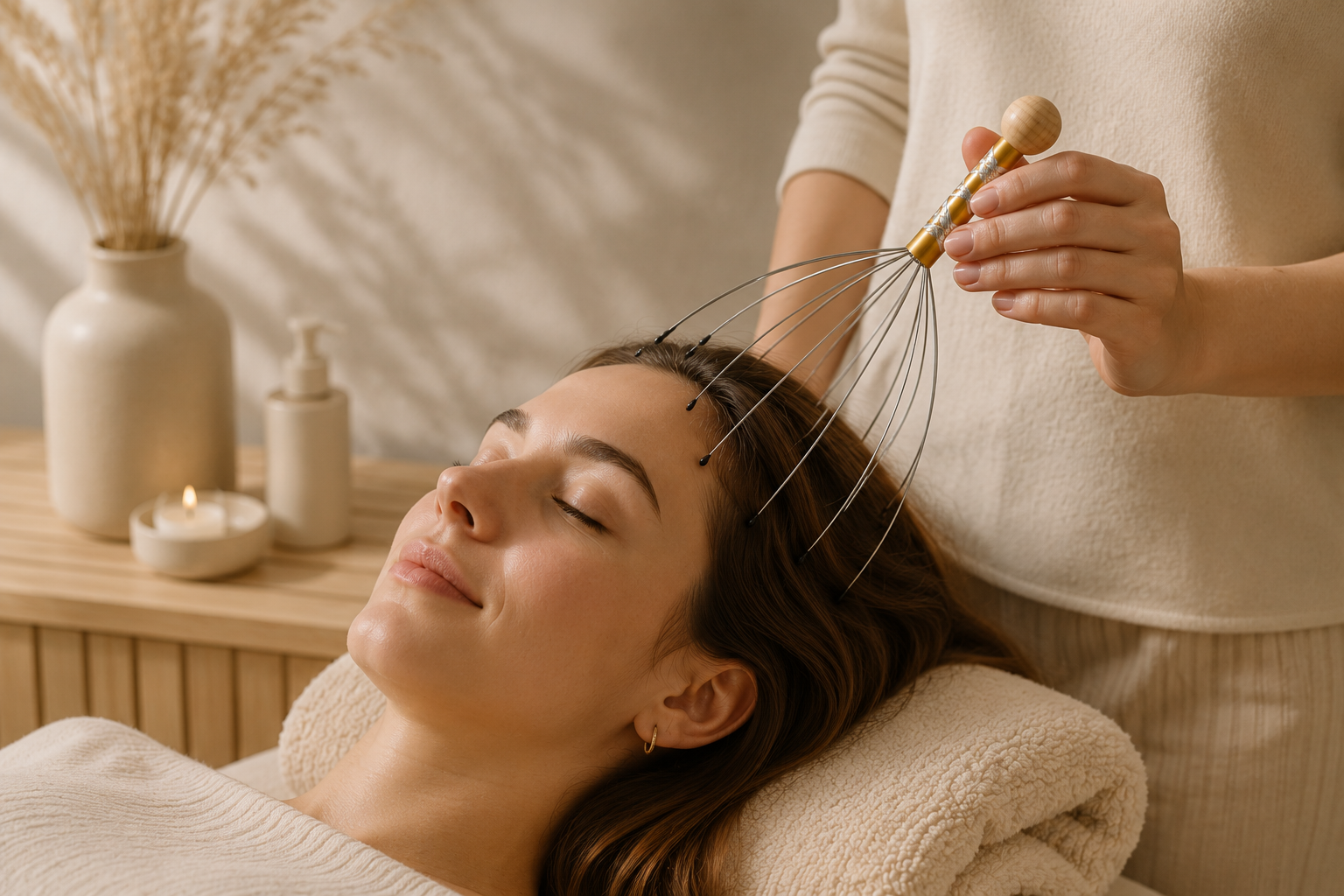 L'octopus - massage crânien - headspa